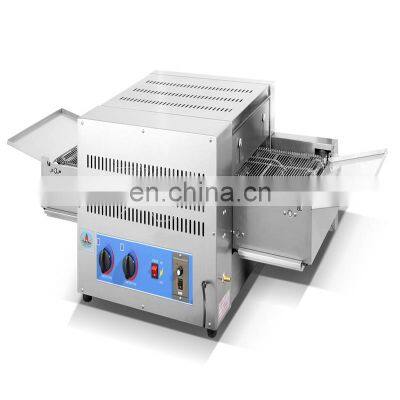 Guangzhou Commercial Stainless Steel Electric/Gas Conveyor Pizza Oven Price