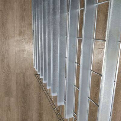50X100 mm Aperture Welded Wire Mesh Panels With Steel Plate Support photo-2