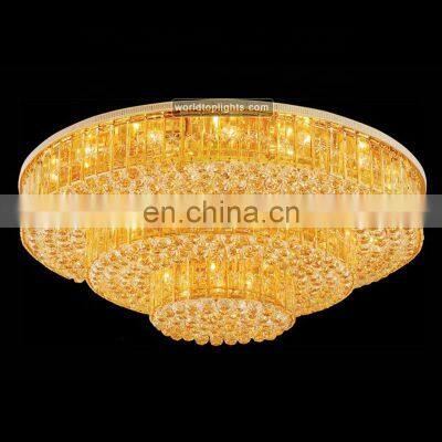 Custom Modern Luxury Hanging Ceiling K9 Crystal Chandelier For Hotel Dining Living Room