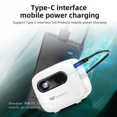 WOWOTO Mini Projector, Small and Portable, Enjoy Private Cinema Anytime, Anywhere photo-2