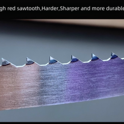 Jarvis Splitting Band Saw Blade,3248*19*0.56 3T Carcass Splitting Bandsaw Blade, Slaughterhouse Line Half Carcass Band Splitting Saw Blade for Butcher Equipment photo-3