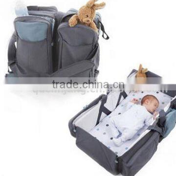 600D waterproof oxford baby travel cot bag