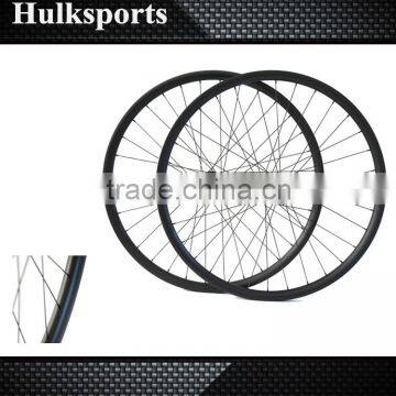 29ER Disc Brake Carbon MTB Bike Wheelset 28mm Depth 35mm Width Carbon Wheels Mountain Bike