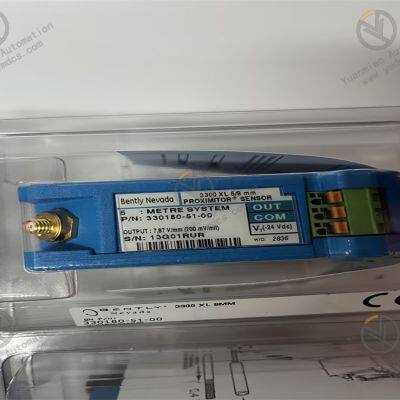 Innovative 330180-A51-B00 3300XL Proximitor Sensor for Cutting-Edge Technology