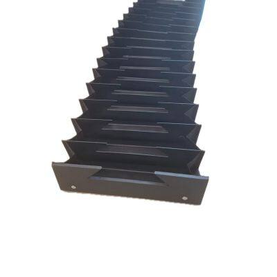 Customized Protective Accordion Cover Bellows CNC Corrugation Dust Cover With Armored Shield photo-3
