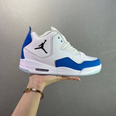 Air Jordan Courtside 23 Concord (Jordan AJ3) Mid-top Retro Casual Sportswear Basketball Couple's Shoes