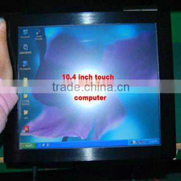 Hot Sales 10.4" Intel Atom 270 Touch Screen All In One Industrial Pc