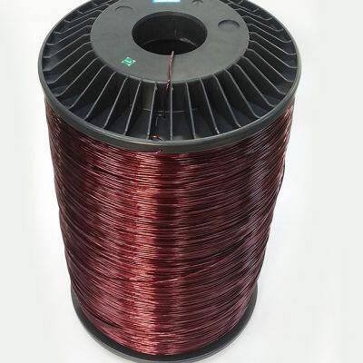 1.00-5.00mm Polyamide Compound 220 130 Class Polyester Enameled Round Aluminum Wire Copper Wire for Motor Transformer