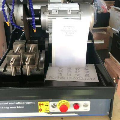 SQ-80 80mm 2800 U/min Metallproben-Schneideprüfgerät mit integriertem Kühlsystem photo-6