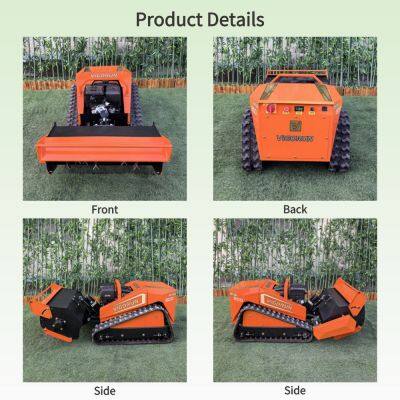 Vigorun MTSK800 Petrol Lawn Mower Quick-Change Attachment System, Radio-Controlled Mower for Forestry Management photo-4