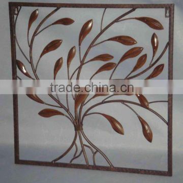 Hot Sales Anxi Iron Crafts Tree Metal Wall Art Home Decor