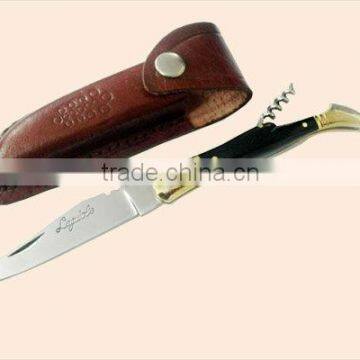 custom stainless steel lagouile knife A73