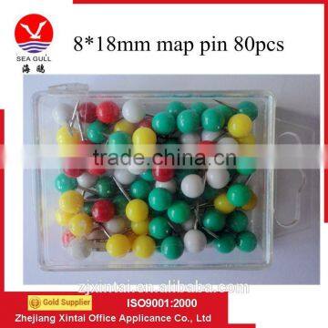 Wholesale Plastic Head Decorative Color Thumb Tack Push Pin