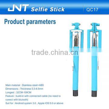 Promotional gift 2015 best fashional SELFIE STICK on sale best price selfie stick