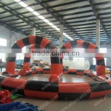Factory Supply Cheap Price Inflatable Race Track for Car photo-5