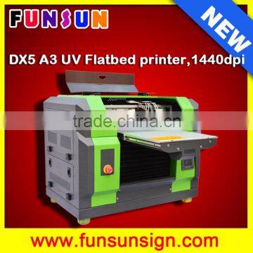 A3 size digital phone case printer ,CMYK and white color