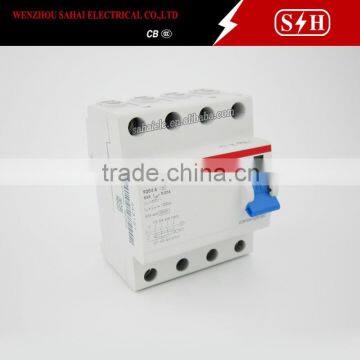 Hot Sell b c d Curve Electrical Circuit Breaker Earth Leakage Circuit Breaker ELCB RBCO
