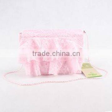 2015 Lovely baby lace satin velvet bag fashion accessories for girls