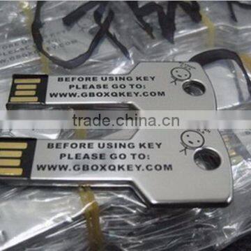 Hot Item, Silver Metal Key Chain USB With Keyring Quality Choice photo-6