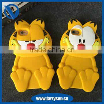 Custom carton Silicone Cases for iphone 6 Custom Silicone Phone cover