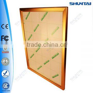 Slim advertising lighted aluminum light box profile