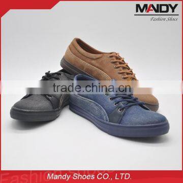 bulk order classical jeans canvas for cool man shoes