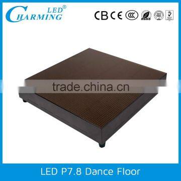 used rgb color dance floor screen for portable dance stage led floor light
