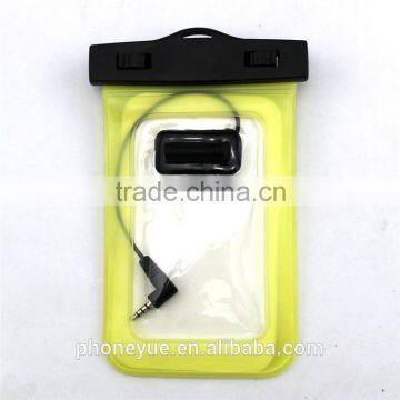 Universal Swimming Cover Earphone Waterproof Case Bag Pouch For iPhone