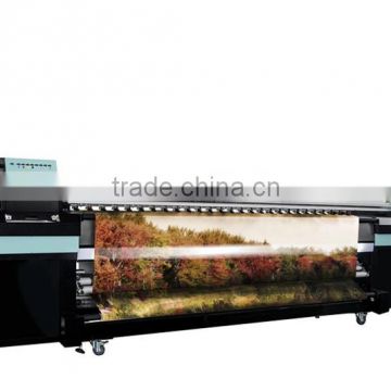 High speed ,good quality 3.2m digital uv led printer