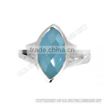 aqua chalcedony ring jewelry,gemstone rings wholesale,sterling silver ring lots