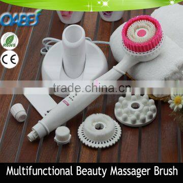 factory OEM electric face massage brush for home use vibrating massage shower head brush