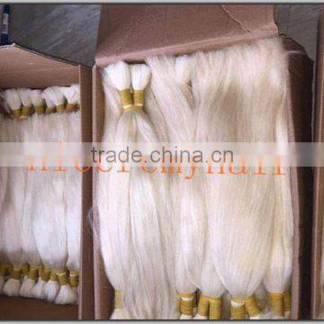 Wholesale Top Quality Double Drawn Hair Extensions 100% Virgin Human Hair Brazilian Hair Bulk photo-4