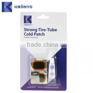 KRONYO tyre puncture repair kit vulcanizing rubber patch bike bicycle