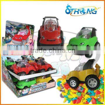 Disosaur Spark Car Toy Candy