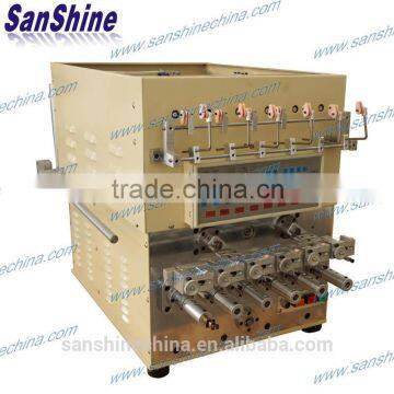 (SS966T) 6 spindles automatic fine wire winding machine with wire skeiner(twister)