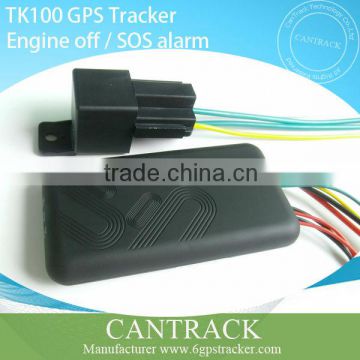 wholeales tracker TK100 gps vehicle tracking with SOS alarm