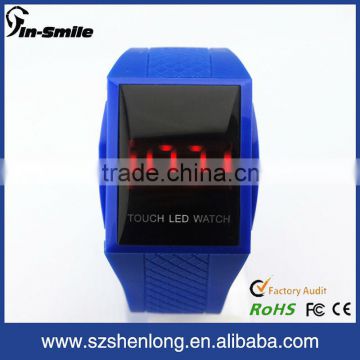 Hot sale promotional LED hand touch watch