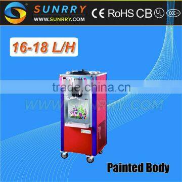 Soft Ice Cream Machine Price/Mcdonald's Soft Ice Cream Machine/3 Flavor Soft Ice Cream Machine (SY-IC18C SUNRRY)