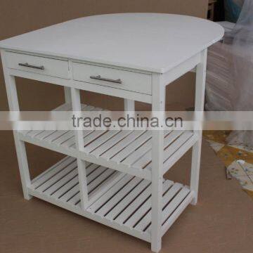 White Foldable Kitchen Table photo-3
