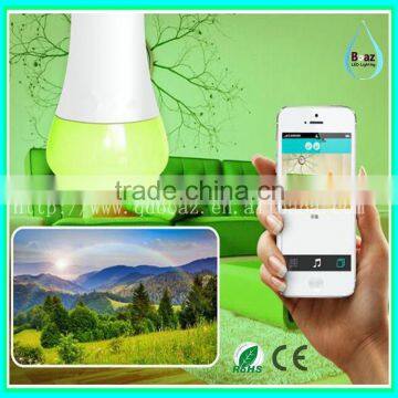 Comfortable light color adjustable smart LED Bluetooth Blub