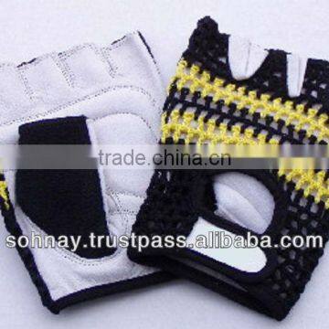 Knitted Crochet Cycle Bicycle Gloves