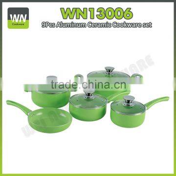 Press Aluminum Frypan With Ceramic Coating Cookware Set