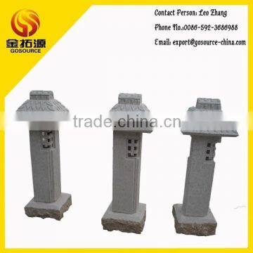 decorative garden granite lantern