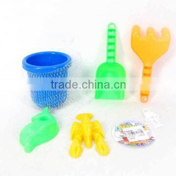 Summer outdoor plastic sand game, funny sand beach toy, promotional toy beach set