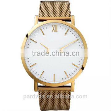 Glove Leather Strap Polished Gold 316l Stainless Steel Bezel and Buckle 50 Meters Water Resistant the Ultimate Fashion Watch photo-5