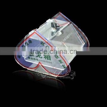 GH-RJ015 Heart Shape High Polished Acrylic Suggestion Box ,modern Acrylic Suggestion Box photo-5