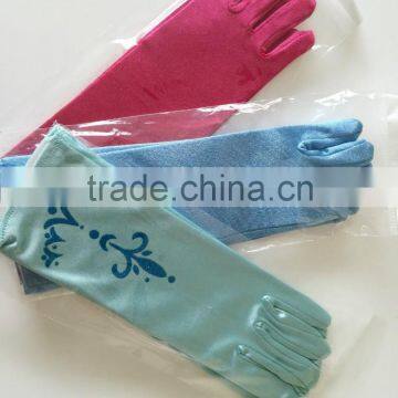 Cheap wholesale fancy girls frozen elsa gloves various color princess gloves elsa GL4007