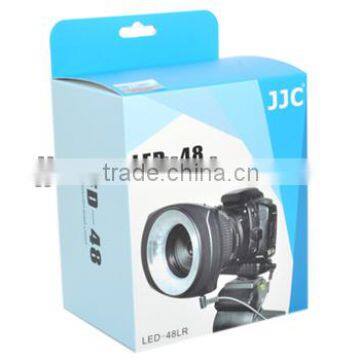 JJC 48PCS Macro LED Ring Flash Light for Canon Nikon Sony Olympus Fujifilm DSLR for macro photography