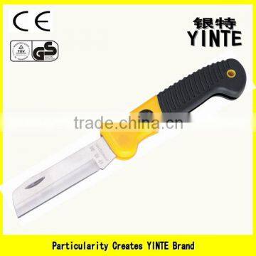 China manufacture High grade straight electrical knife with special steel material,no rust