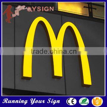 Acrylic letters custom letters single mcdonald's sign